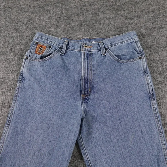 Cinch Jeans Orange Label Men's 35x34 Cowboy Rodeo Locker Stock Western Denim‎ - Picture 3 of 16